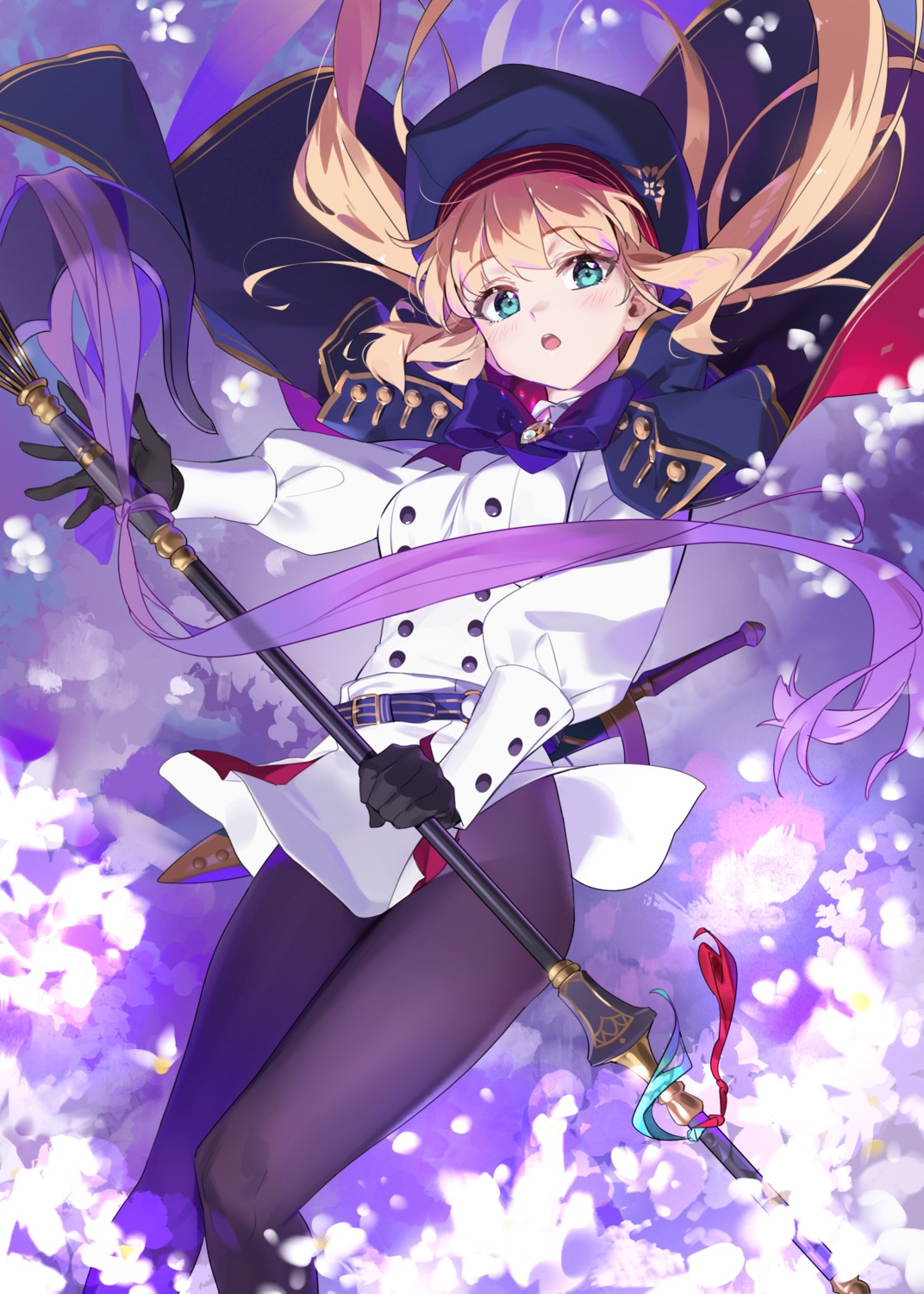 Yd Orange Maru Fategrand Order Artoria Pendragon Caster Pantyhose Skirt Lift Sword Uniform 4697